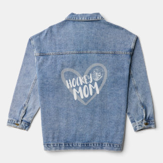 Mum Fun Hockey Player 4 Denim Jacket