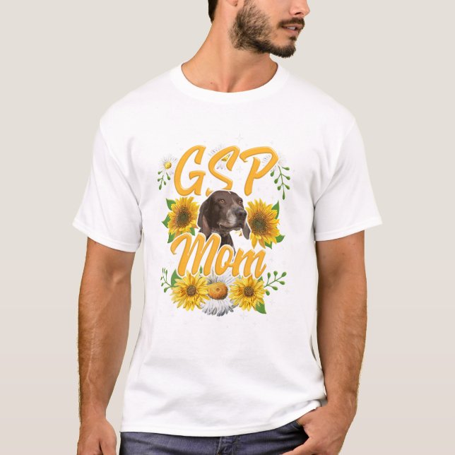 Mum German Shorthaired T-Shirt (Front)