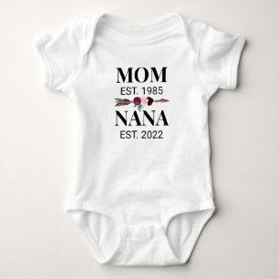 Mum Get Promoted to Nana Baby Bodysuit