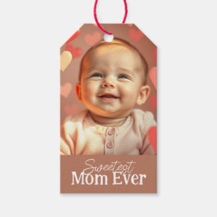 Mum Gift Add Photo and Text Gift Tags