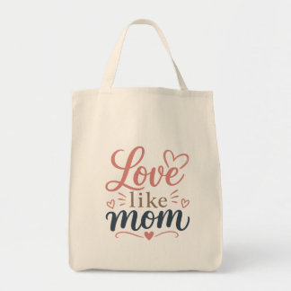 Mum Gift Tote Bag Love Like Mum Mothers Day
