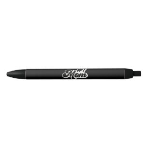 Mum Gifts for Women Heart Mother's Day Mum Black Ink Pen