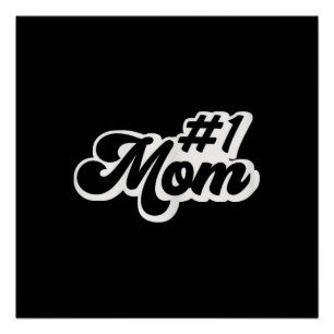 Mum Gifts for Women Heart Mother's Day Mum Poster