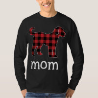 Mum Goldendoodle Red Plaid Christmas Matching Fami
