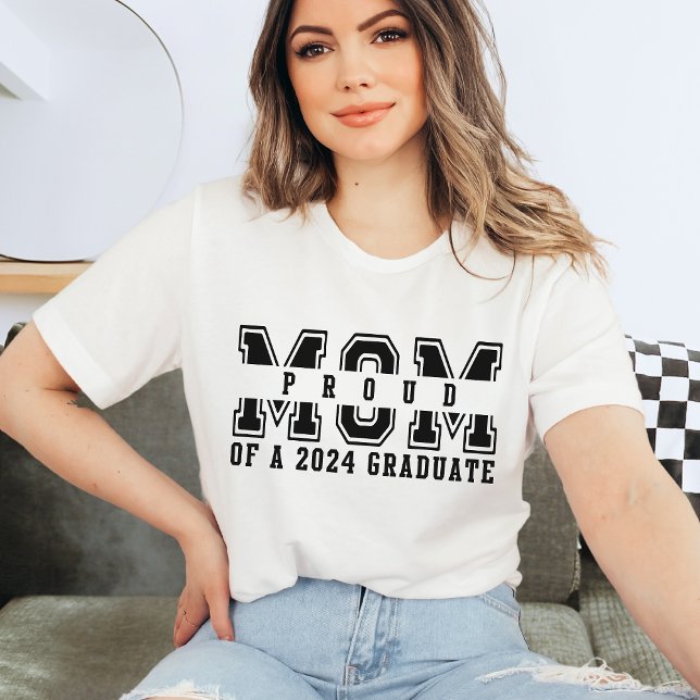 Mum Graduation-Proud Mum of a 2024 Graduate Shirt (Creator Uploaded)