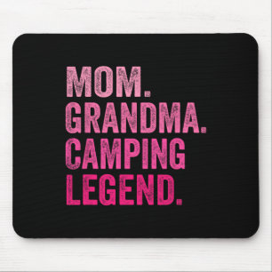 Mum Grandma Camping Legend Funny Camper Mum Mouse Mat