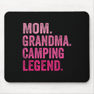Mum Grandma Camping Legend Funny Camper Mum Mouse Mat