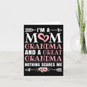 Mum Grandma Great Grandma Grandmother Mothers Day Card
