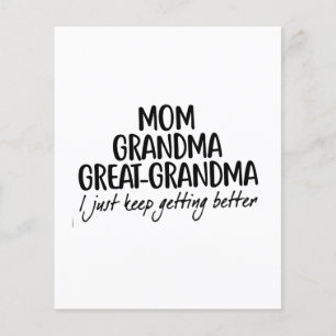 Mum Grandma Great-Grandma Mothers Day Flyer