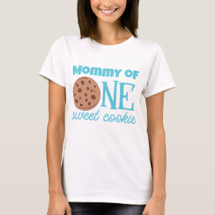 Mum, Grandma or Auntie of One Sweet Cookie Bday T-Shirt