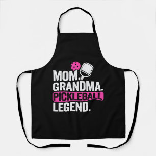 Mum Grandma Pickleball Legend Funny Pickleball Apron