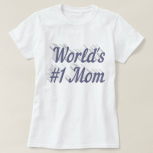 Mum grey text T-Shirt