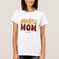 Mum Groovy Flower Vintage Floral Mother's Day