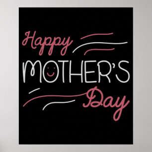 Mum - Happy Mother's day Poster