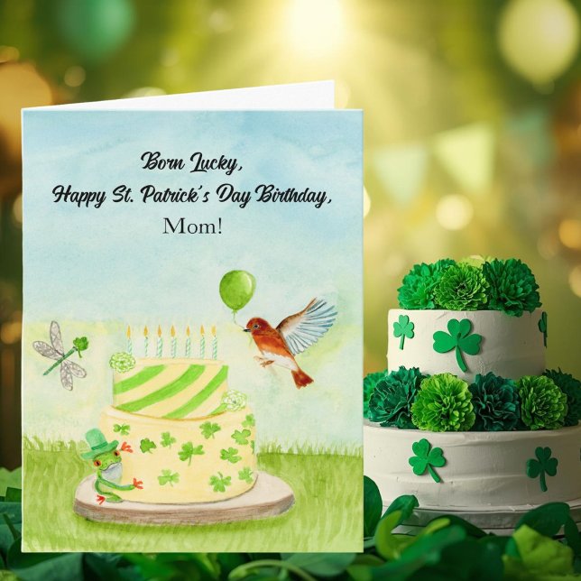 Mum Happy St Patricks Day Birthday Card (Creator Uploaded)
