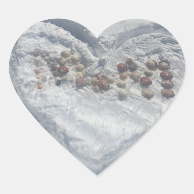 Mum Heart Sticker (Front)