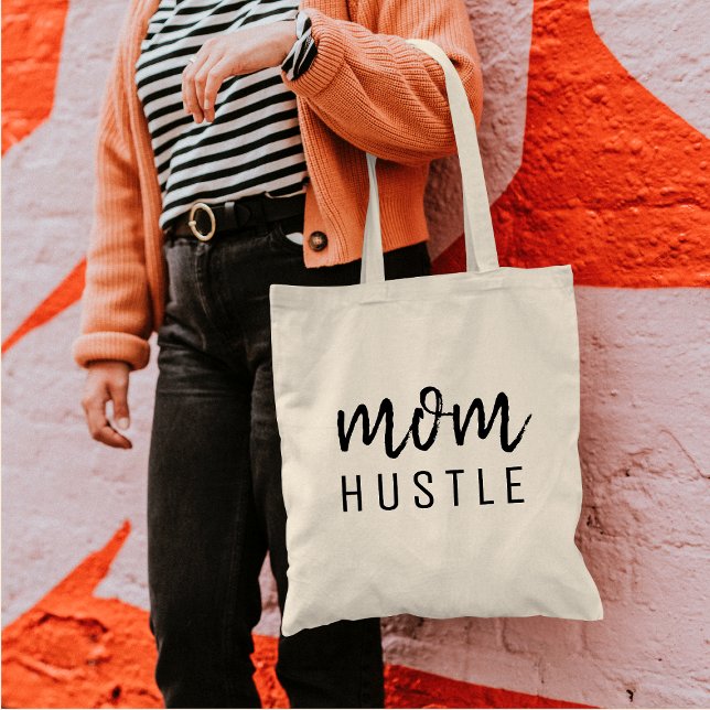 Mum Hustle | Modern Stylish Mother's Day Tote Bag (Creator Uploaded)