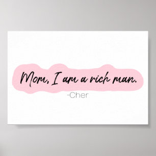 mum I am a rich man Poster