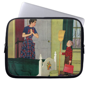 Mum, I Cleaned My Room! Laptop Sleeve