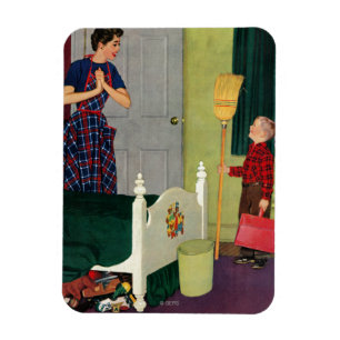 Mum, I Cleaned My Room! Magnet