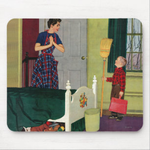 Mum, I Cleaned My Room! Mouse Mat