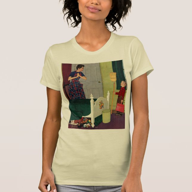 Mum, I Cleaned My Room! T-Shirt (Front)