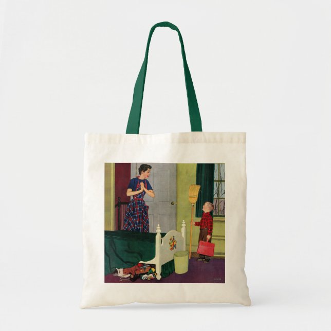 Mum, I Cleaned My Room! Tote Bag (Front)