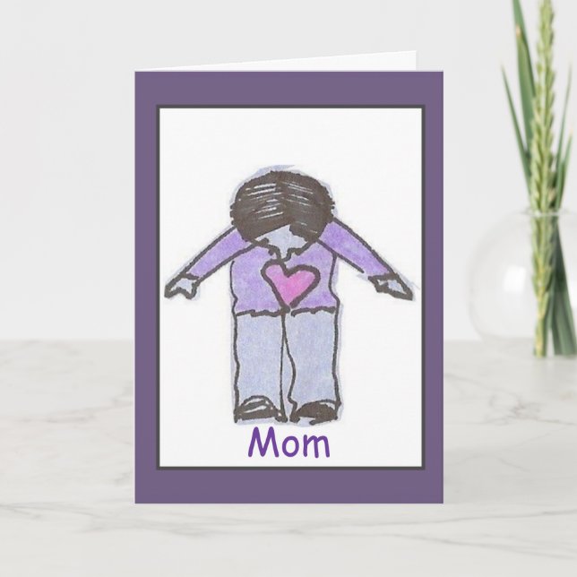 Mum, I Love You - Card (Front)