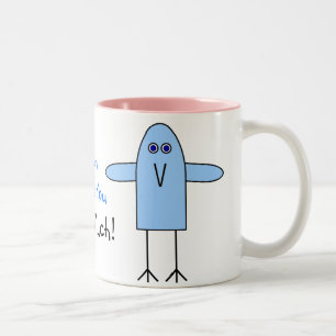 Mum, I Love You This Much! Two-Tone Coffee Mug