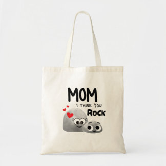 Mum i think you are rock  tote bag