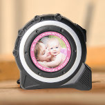 Mum Immeasurably Awesome Mothers Custom Photo Pink 1<br><div class="desc">Let your mum know how immeasurably awesome she is with this personalised photo tape measure! Perfect for Mother's Day, her birthday, Christmas, or any gift-giving occasion, these custom tape measures include your mum's photo in a round shape, plus room for you to add custom text along the top and bottom...</div>