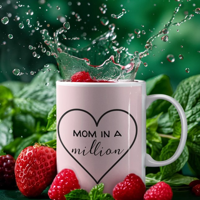 "Mum in a Million" Heart Mug | Mother’s Day Gift (Creator Uploaded)