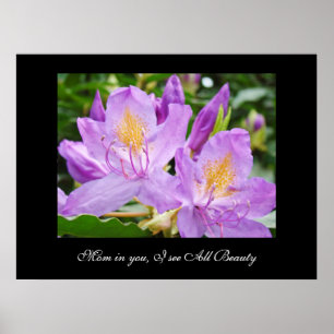 Mum in You, I see All Beauty art prints Nature