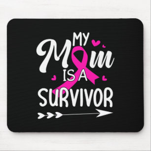 Mum Is A Survivor Breast Cancer Awareness 1 Mouse Mat