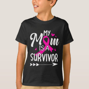 Mum Is A Survivor Breast Cancer Awareness 1 T-Shirt