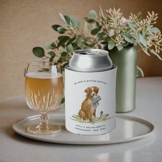 Mum is Getting Married | Dog Portrait Can Cooler (Creator Uploaded)