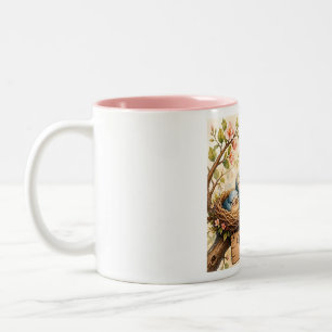 Mum Is Home Bird Mug Cute Gift for Mum