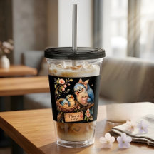Mum Is Home Black Tumbler Bird Gift