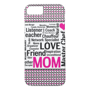 Mum is Love Mother's Day Gift Says it All iPhone 8/7 Case