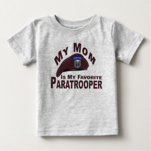 Mum is My Favourite 82nd Airborne Paratrooper  Baby T-Shirt