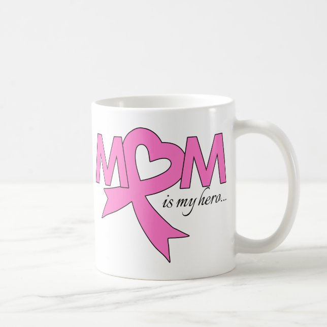 Mum is my hero! coffee mug (Right)