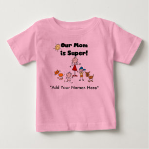 Mum is Super Customisable T-shirt