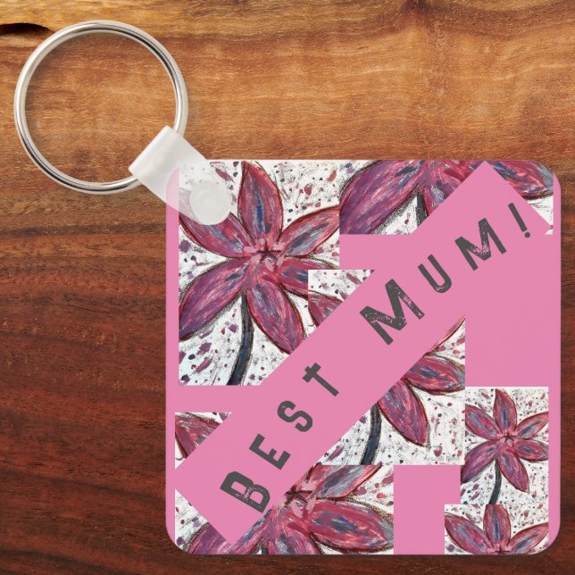 Mum! Key Ring (Front)
