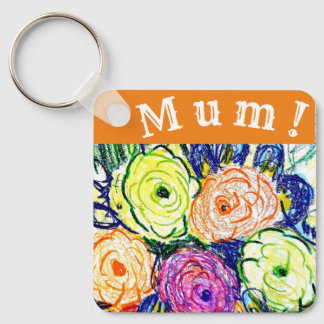 MUM! KEY RING