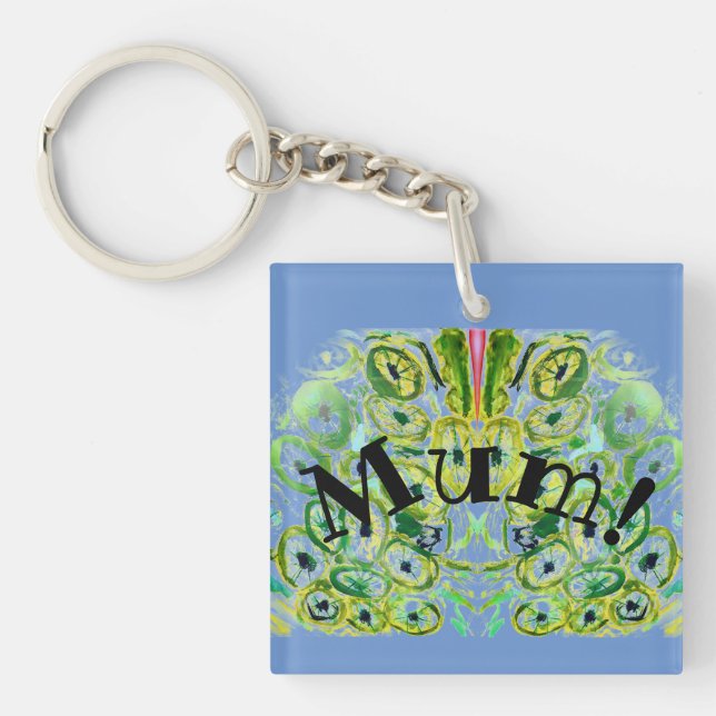 Mum! Key Ring (Front)