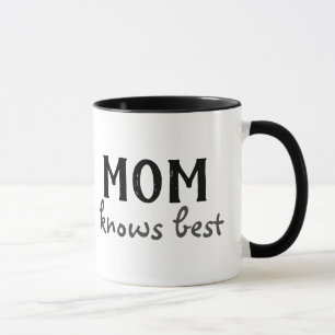 Mum Knows Best Coffee Mug