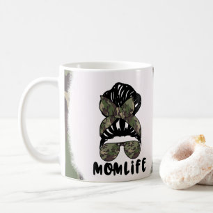 Mum Life Camouflage Camo Design Coffee Mug Cup