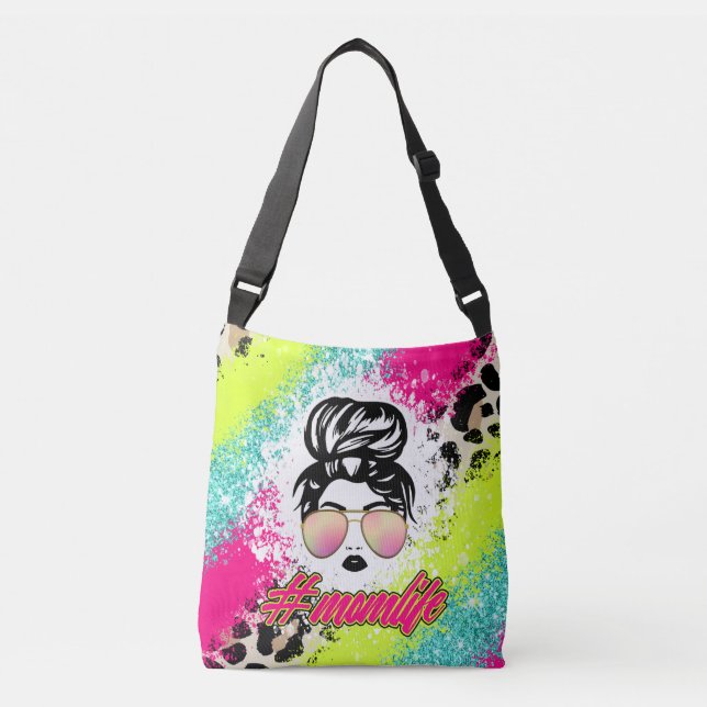 Mum Life Crossbody Bag (Front)