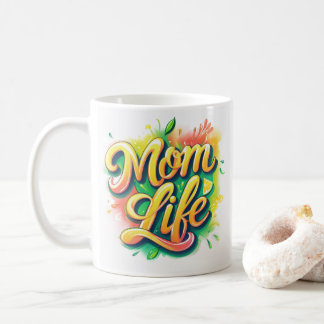Mum Life Custom Name Mug – Lemonade Inspired Desig