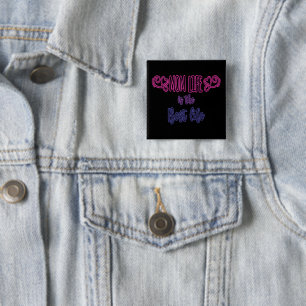 Mum Life is the Best Life 15 Cm Square Badge